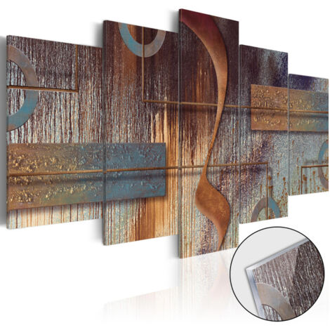 Tableau sur Verre Acrylique "Oriental Composition" 50 x 100 cm (1/4)