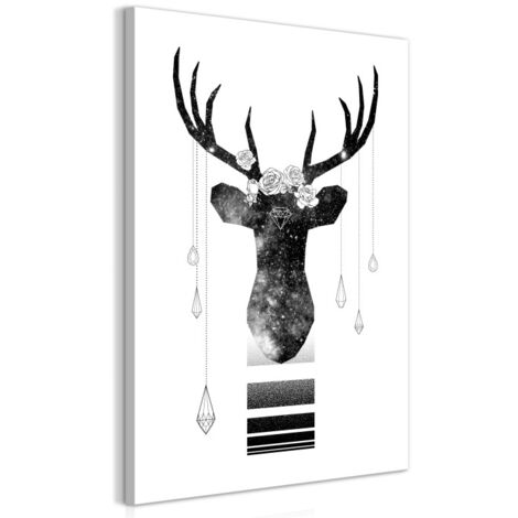 Tableau Imprimé "Abstract Antlers" 60 x 90 cm (1/2)