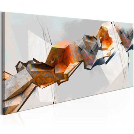 Tableau Imprimé "Abstract Chain" 60 x 120 cm (1/2)