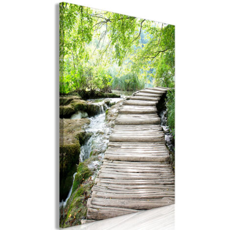 Tableau Imprimé "Charming Path" 60 x 90 cm (1/2)