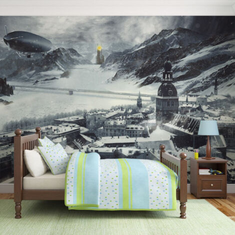 Papier Peint "Winter in Russia" 231 x 300 cm (1/2)