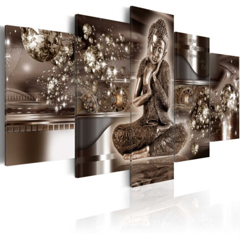 Tableau Imprimé "Harmonie Intérieure" 100 x 200 cm (1/2)