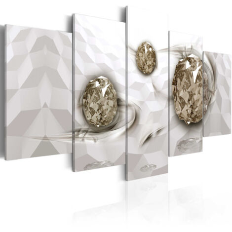 Tableau Imprimé "Immersed Gold" 50 x 100 cm (1/2)