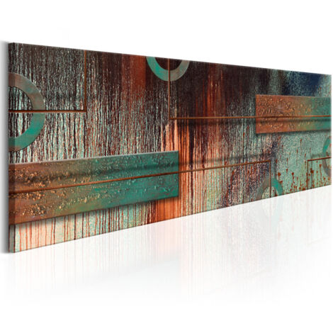 Tableau Imprimé "Abstract Artistry" 50 x 150 cm (1/2)