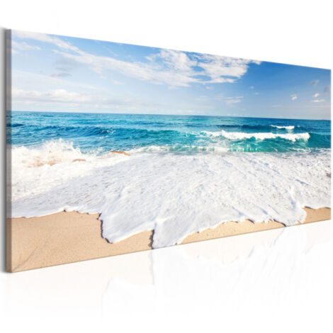 Tableau Imprimé "Beach on Captiva Island" 45 x 135 cm (1/2)
