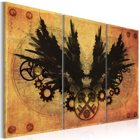 Tableau Imprimé "Ailes Mécaniques" 60 x 90 cm (1/2)