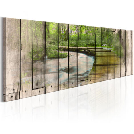 Tableau Imprimé "The River of Memories" 40 x 120 cm (1/2)
