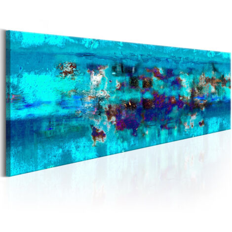 Tableau Imprimé "Abstract Ocean" 45 x 135 cm (1/2)