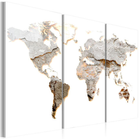 Tableau Imprimé "Concrete Continents" 60 x 90 cm (1/2)