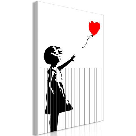 Tableau Imprimé "Cut - Banksy" 60 x 90 cm (1/2)
