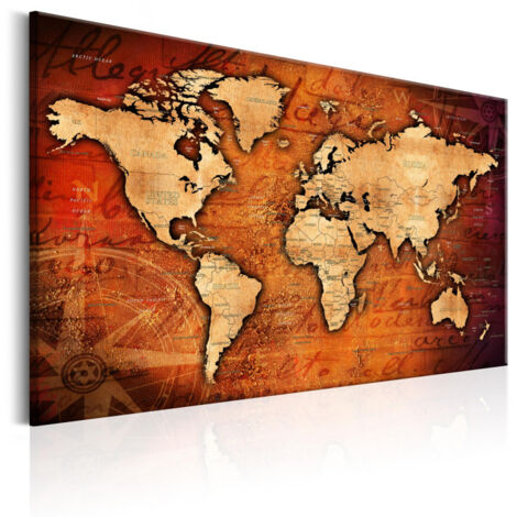 Tableau Imprimé "Amber World" 60 x 90 cm (1/2)