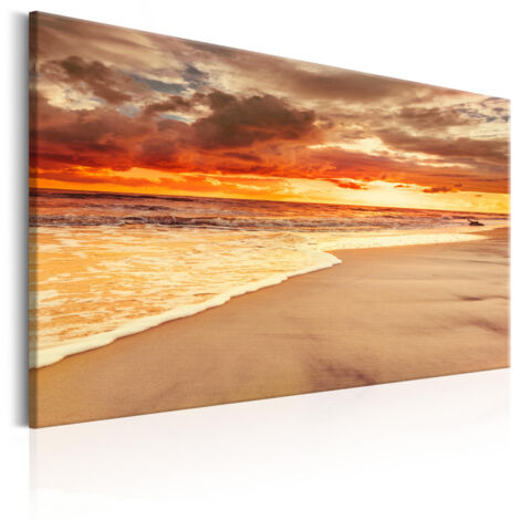 Tableau Imprimé "Beach : Beatiful Sunset II" 80 x 120 cm (1/2)