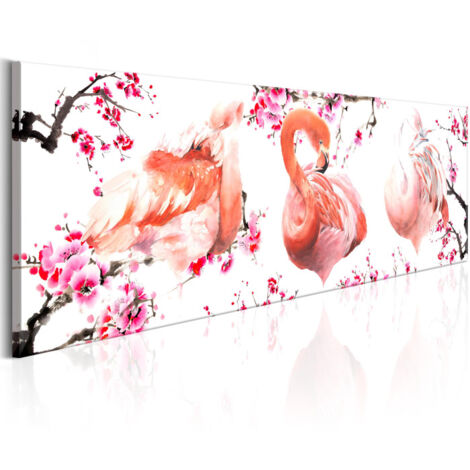 Tableau Imprimé "Beauty of Birds" 45 x 135 cm (1/2)