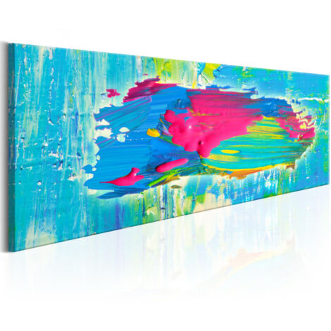 Tableau Imprimé "Blue Island" 40 x 120 cm (1/2)