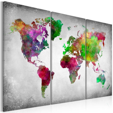 Tableau Imprimé "Diversité du Monde" 60 x 90 cm (1/2)