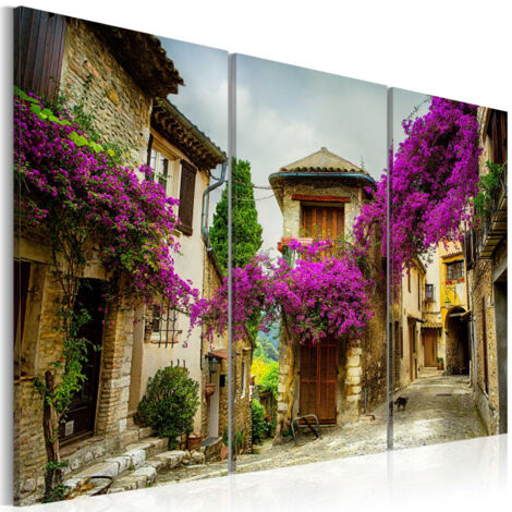 Tableau Imprimé "Charming Alley" 60 x 90 cm (1/2)