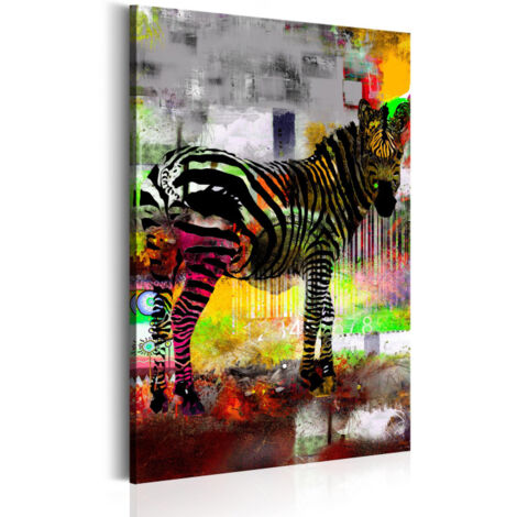 Tableau Imprimé "Colourful Preserve" 60 x 90 cm (1/2)