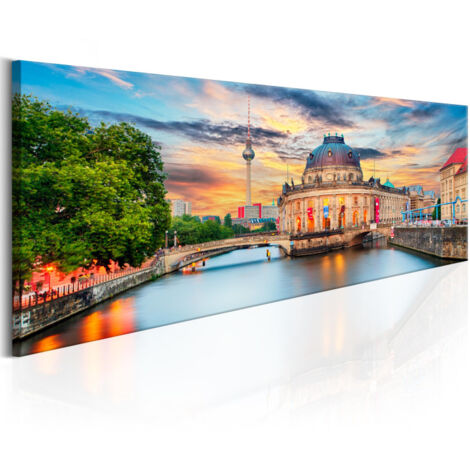 Tableau Imprimé "Berlin : Museum Island" 40 x 120 cm (1/2)
