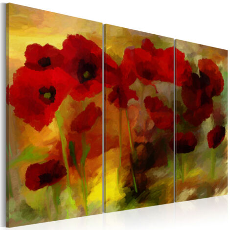 Tableau Imprimé "Coquelicots Sublimes" 60 x 90 cm (1/2)