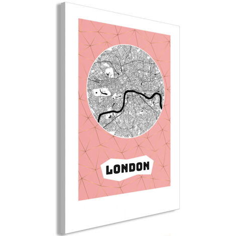 Tableau Imprimé "Central London" 60 x 90 cm (1/2)