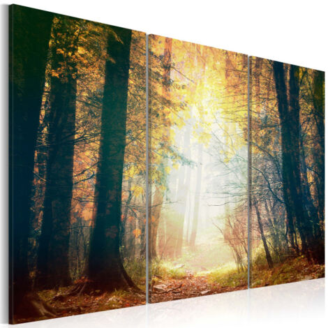 Tableau Imprimé 3 Panneaux "Beauté de l'automne" 80 x 120 cm (1/2)