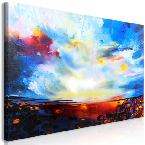 Tableau Imprimé "Colourful Sky Wide" 60 x 120 cm (1/2)