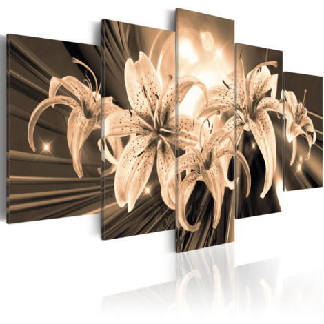 Tableau Imprimé "Bouquet of Memories" 50 x 100 cm (1/2)