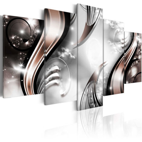 Tableau Imprimé "Cinnamon Mirage" 100 x 200 cm (1/2)