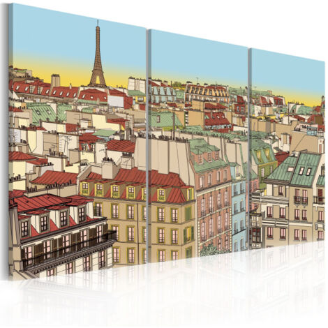 Tableau Imprimé "Douce Paris" 60 x 90 cm (1/2)