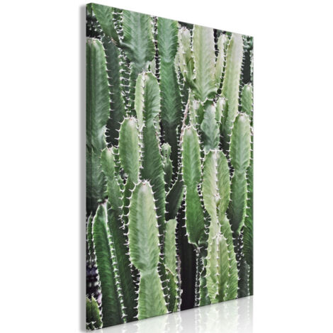 Tableau Imprimé "Cactus Garden" 40 x 60 cm (1/2)