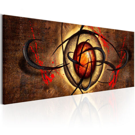 Tableau Imprimé "Devil's Eye" 50 x 150 cm (1/2)