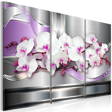 Tableau Imprimé "Chanson de l'orchidée" 60 x 90 cm (1/2)