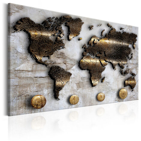 Tableau Imprimé "Golden Journey" 60 x 90 cm (1/2)