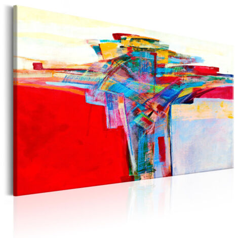 Tableau Imprimé "Colourful Border" 60 x 90 cm (1/2)