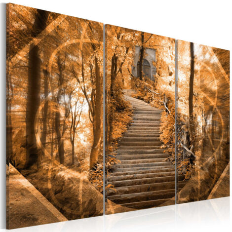Tableau Imprimé "Escalier Vers le Ciel" 60 x 90 cm (1/2)