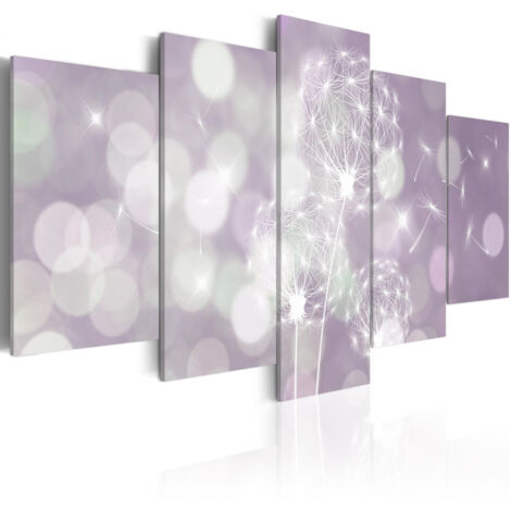 Tableau Imprimé "Concert Violet" 50 x 100 cm (1/2)