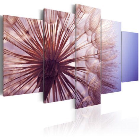 Tableau Imprimé "Eblouissement Violet" 50 x 100 cm (1/2)
