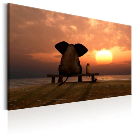 Tableau Imprimé "Evening Rest" 60 x 90 cm (1/2)