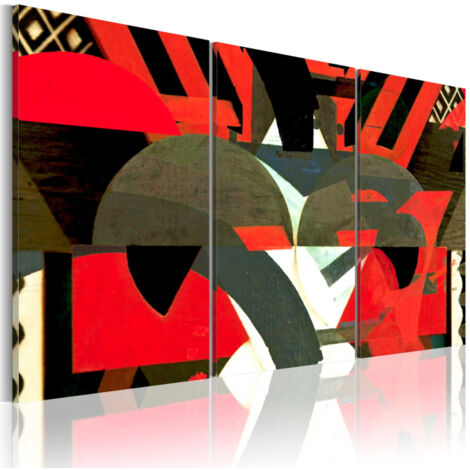 Tableau Imprimé "Formes Abstraites" 60 x 90 cm (1/2)