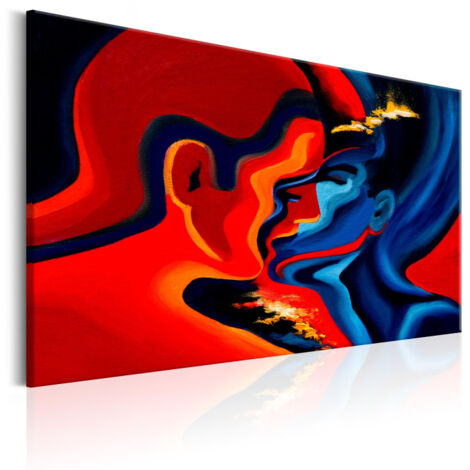 Tableau Imprimé "Cosmic Kiss" 60 x 90 cm (1/2)