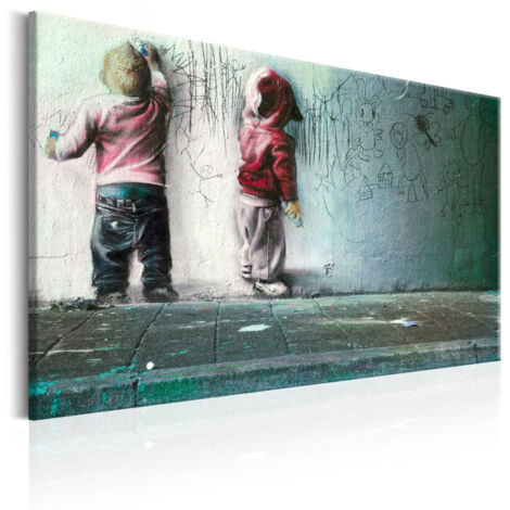 Tableau Imprimé "Modern Playground" 60 x 90 cm (1/2)
