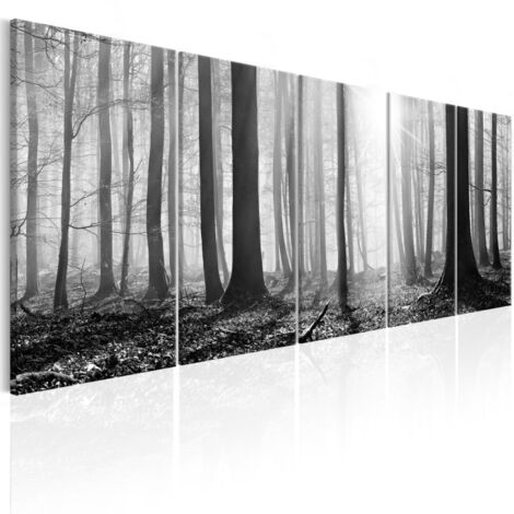 Tableau Imprimé "Monochrome Forest" 80 x 200 cm (1/2)