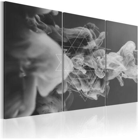 Tableau Imprimé "Fumée & Symétrie" 60 x 90 cm (1/2)