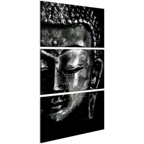 Tableau Imprimé "Grey Buddha" 60 x 120 cm (1/2)