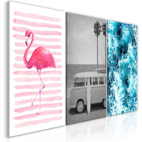 Tableau Imprimé "Holiday Collection" 60 x 120 cm (1/2)