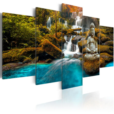 Tableau Imprimé "Enclave of Silence" 100 x 200 cm (1/2)