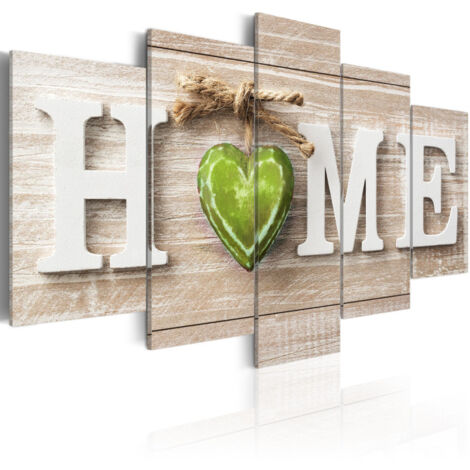 Tableau Imprimé "Home : Domestic Melody" 50 x 100 cm (1/2)