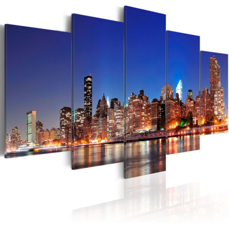 Tableau Imprimé "New York en Gros Plan" 50 x 100 cm (1/2)