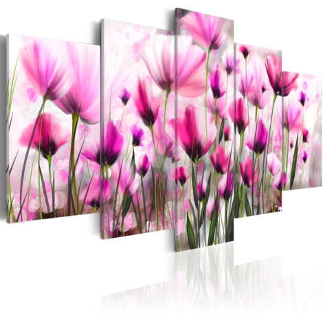 Tableau Imprimé "Jardin Mystérieux" 50 x 100 cm (1/2)