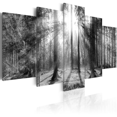 Tableau Imprimé "Forest of Memories" 50 x 100 cm (1/2)